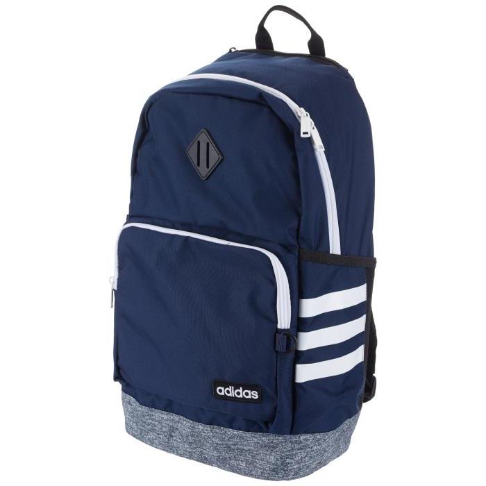 adidas Classic 3 Stripe Backpack Navy 02418
