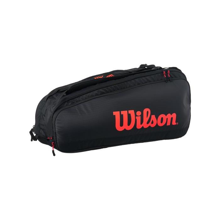Wilson Tour 6 Pack Red/Black Bag 02256