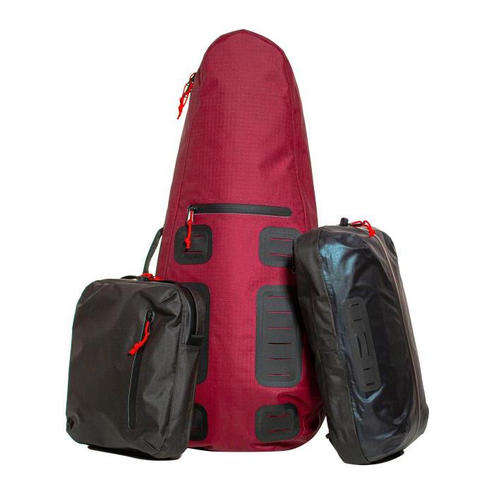 Cancha Racquet Bag w/ Wet Dry &amp; Day Red 02225