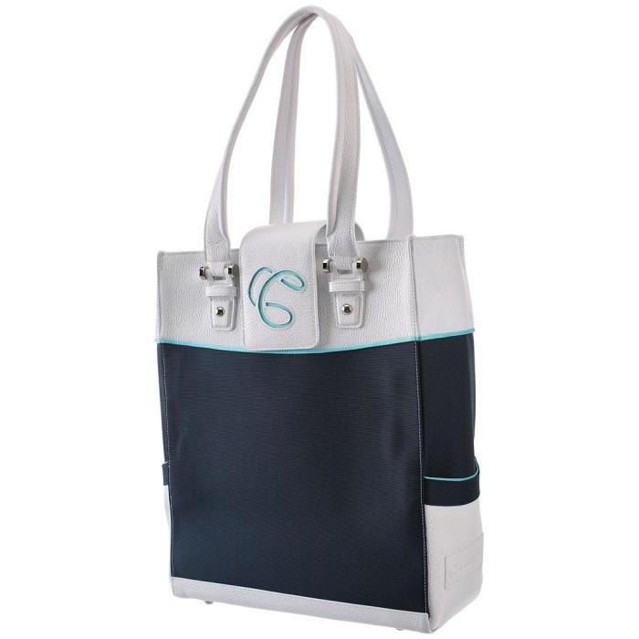 Cortiglia Rendezvous Tote Bag Blue/White 02366