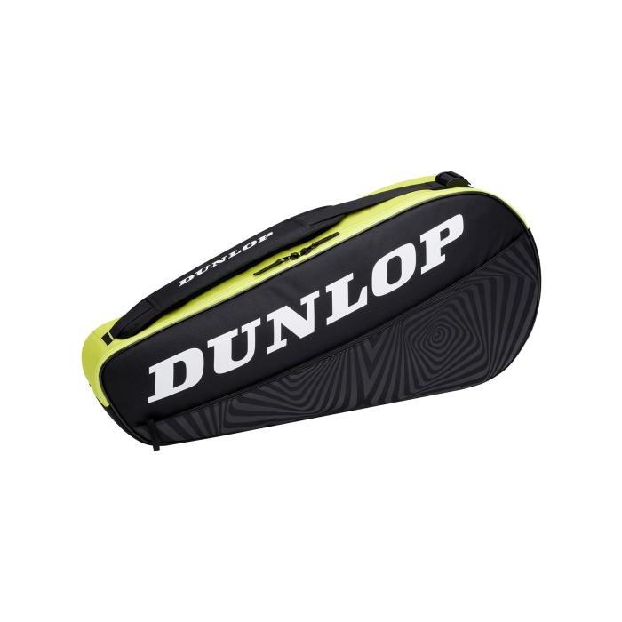Dunlop SX Club 3 Pack Bag Black/Yellow 02228