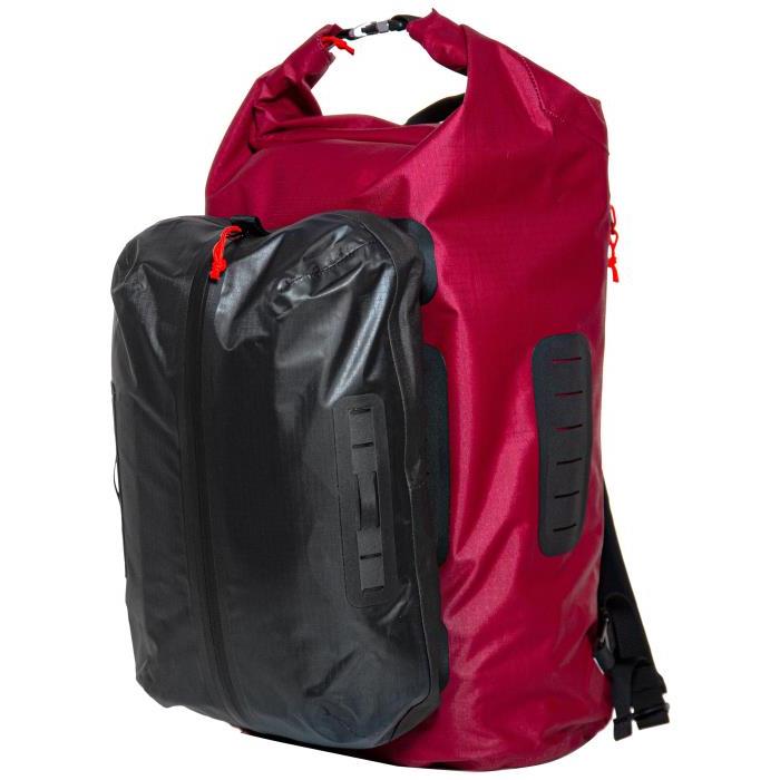 Cancha Backpack Bag w/ Wet Dry Red 02445