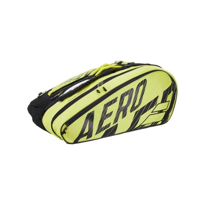 Babolat Pure Aero 12 Pack Bag Black/Yellow 02305