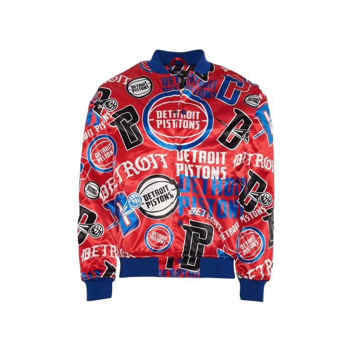 Pro Standard Pistons Satin All Over Print Jacket 02911 Red/Blue