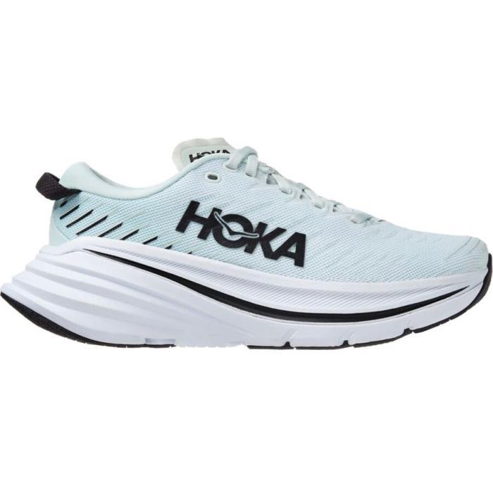 HOKA Bondi X Running Shoe Women 05064 Blue Glass/Billowing Sail