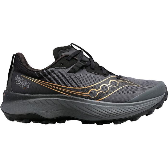 Saucony Endorphin Edge Trail Running Shoe Women 05136 BL/GOLDSTRUCK
