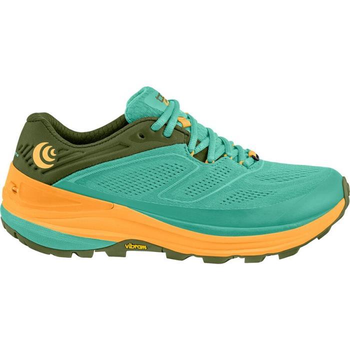 Topo Athletic Ultraventure 2 Trail Running Shoe Women 04965 Turquoise/Gold