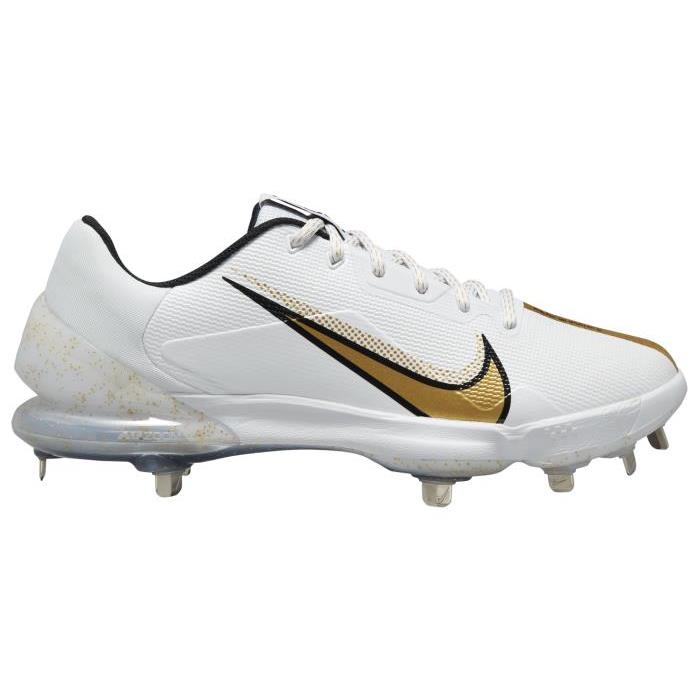 Nike Force Zoom Trout 7 Pro 00195 WH/METALLIC GOLD/BL