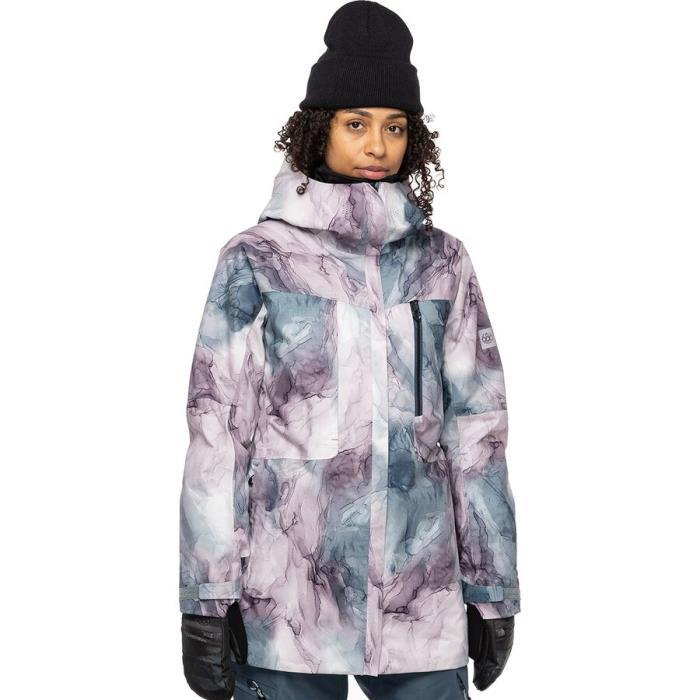 686 Mantra Insulated Jacket Women 05462 Dusty Orchid Marble