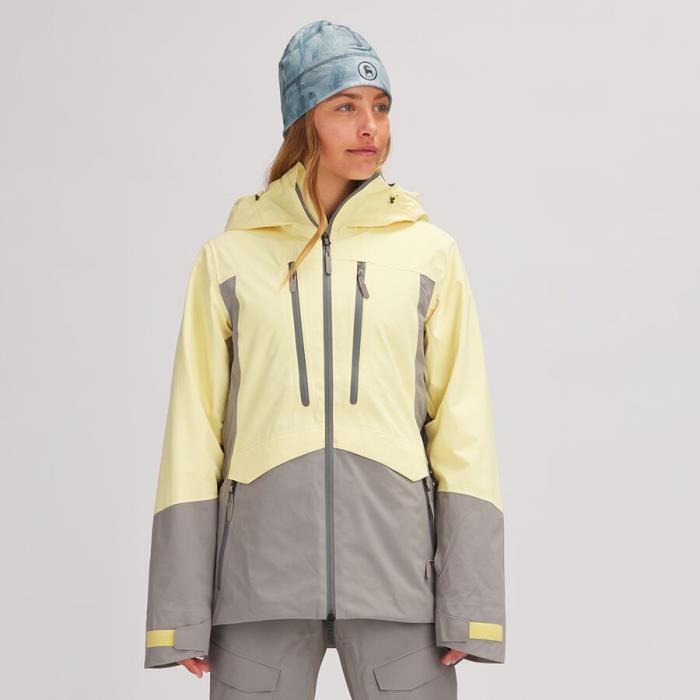 Backcountry Last Chair Stretch Insulated Jacket Women 05543 Citrine/Mountain Pass/Mountain Fog