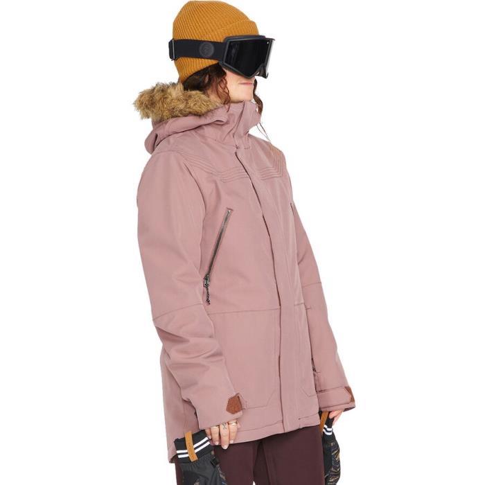 Volcom Shadow Insulated Jacket Women 05475 Rosewood