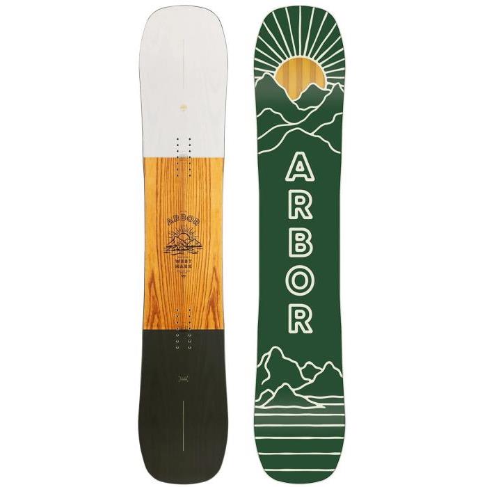 Arbor Westmark Camber Frank April Wide Snowboard 2023 00642