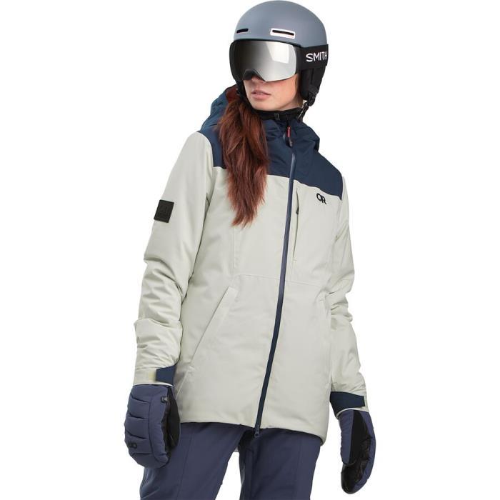 Outdoor Research Snowcrew Jacket Women 05557 Sand/Naval Blue