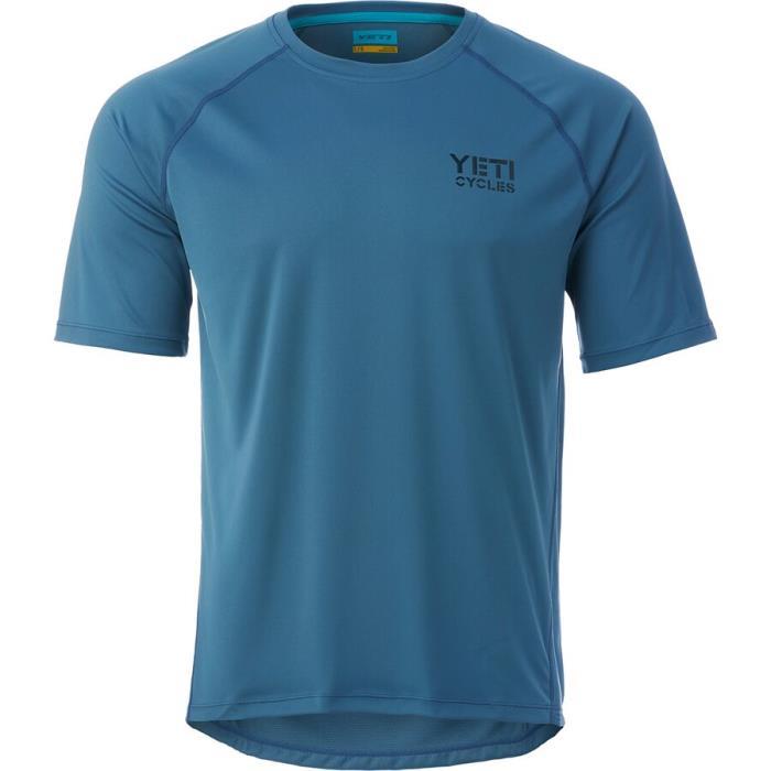 Yeti Cycles Tolland Short Sleeve Jersey Men 01574 Pressure Blue