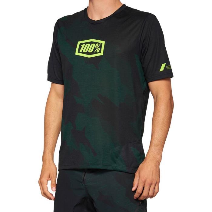 100% Airmatic Short Sleeve Jersey Men 01598 Limited Edition BL Camo