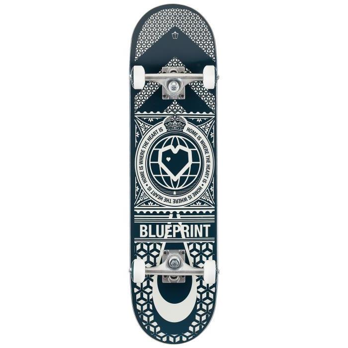 Blueprint Home Heart Navy/White Complete 00075