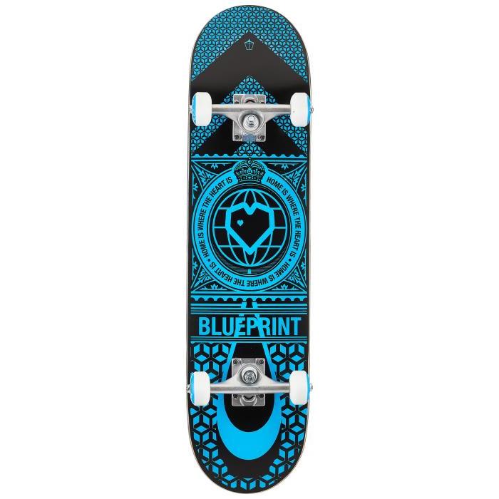 Blueprint Home Heart Black/Blue Complete 00076