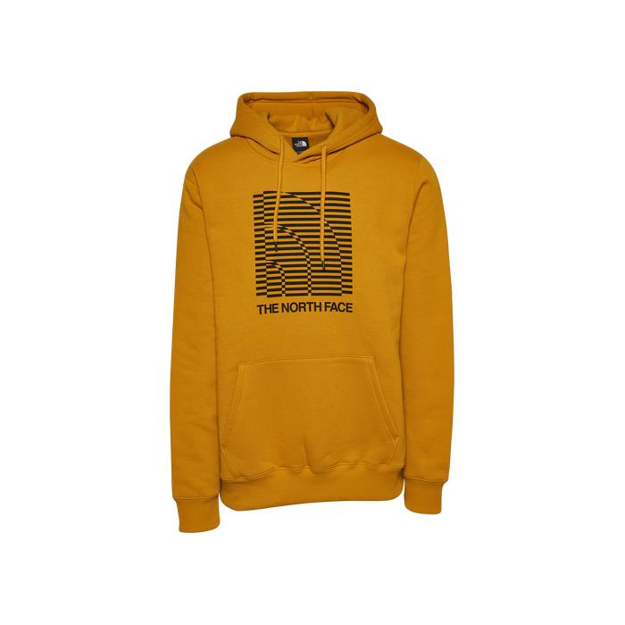 The North Face Optical Pullover Hoodie 03396 Arrowwood YEL