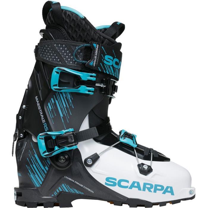 Scarpa Maestrale RS Alpine Touring Boot 2023 Ski 05568 WH/BL/AZURE