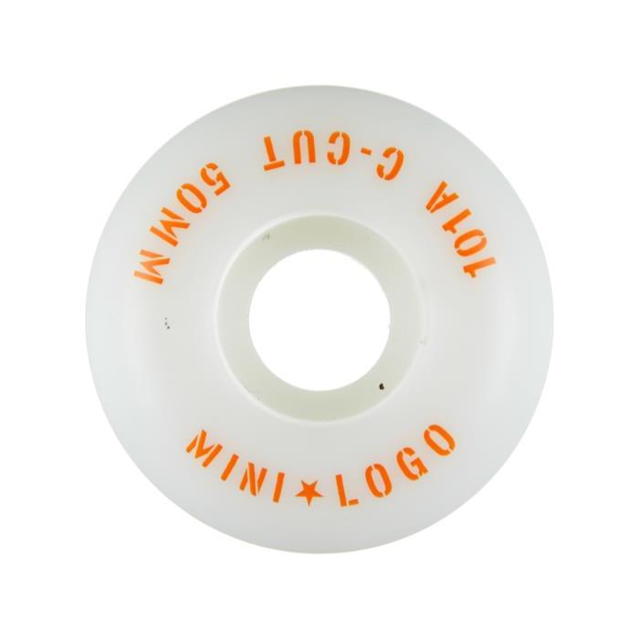 Mini Logo C Cut 2 White 101a Wheels 01200