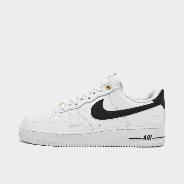 Mens Nike Air Force 1 Low SE 40 Years Casual Shoes 00013 WH/BL/WH