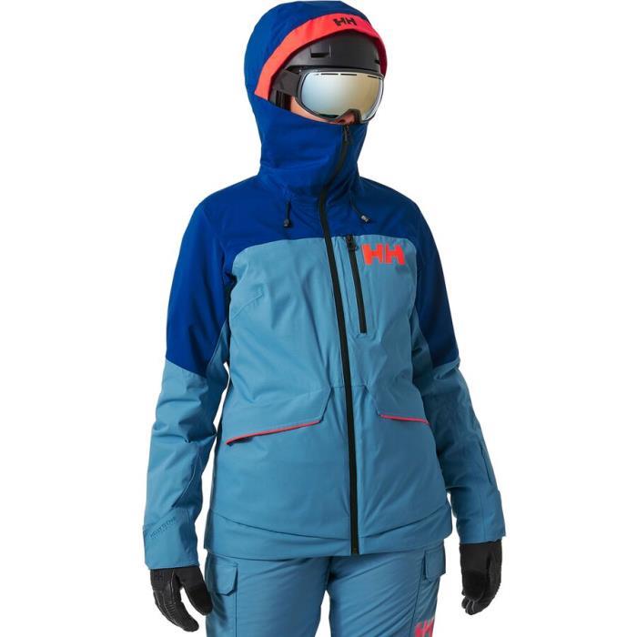 Helly Hansen Powchaser Lifaloft Insulated Jacket Women 06183 Blue Fog