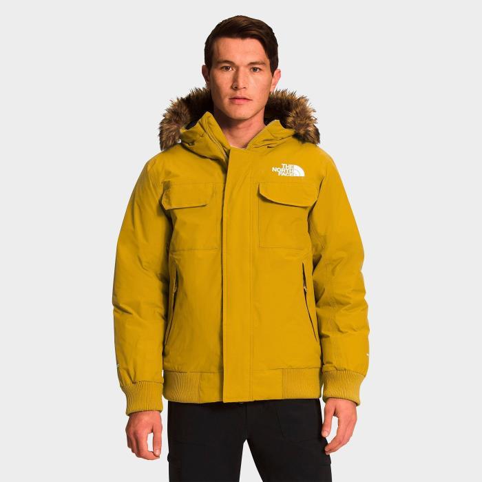 THE NORTH FACE INC Mens McMurdo Bomber Jacket 00109 Mineral Gold