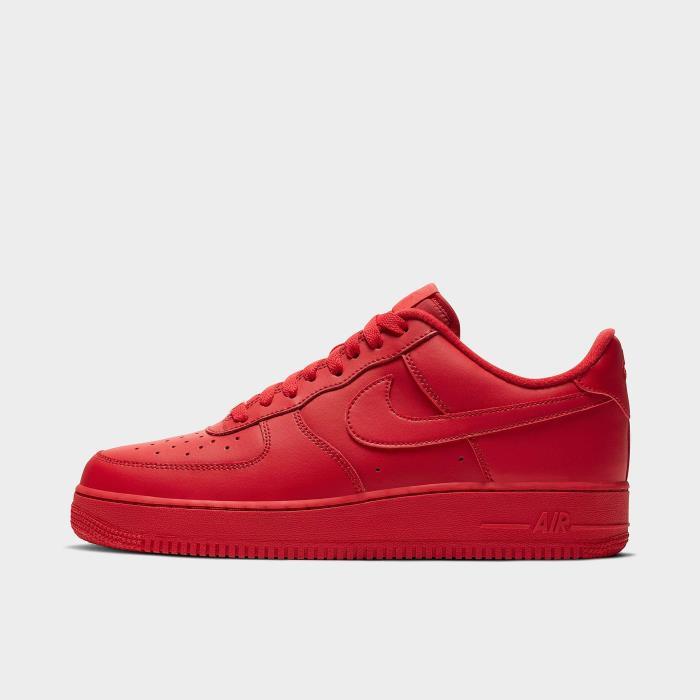 Nike Air Force 1 07 LV8 Casual Shoes 00035 University Red/University RED/BL