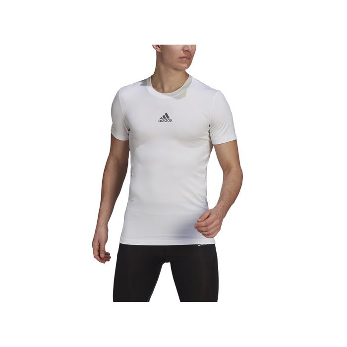 adidas Team Techfit Compression Top 03529 WH/WH