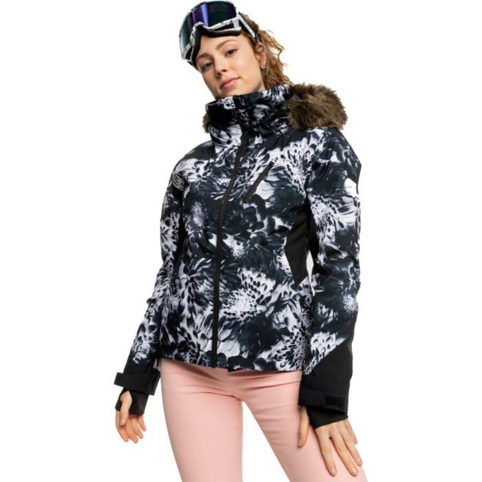 Roxy Jet Ski Premium Insulated Jacket Women 06254 True BL Future Flower