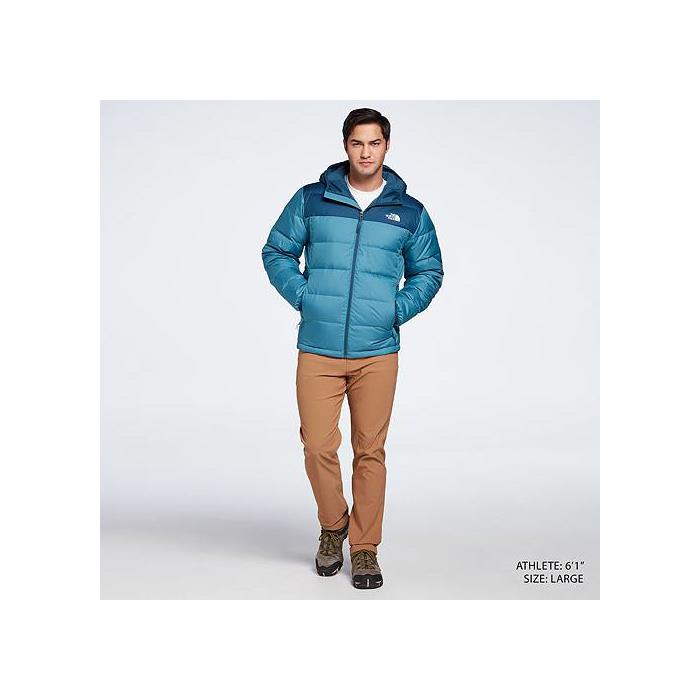 The North Face Mens Alpz Luxe Down Jacket 00233 Storm Blue