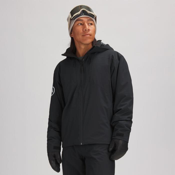 Backcountry Powder Ridge Stretch Insulated Ski Jacket Men 06046 BL