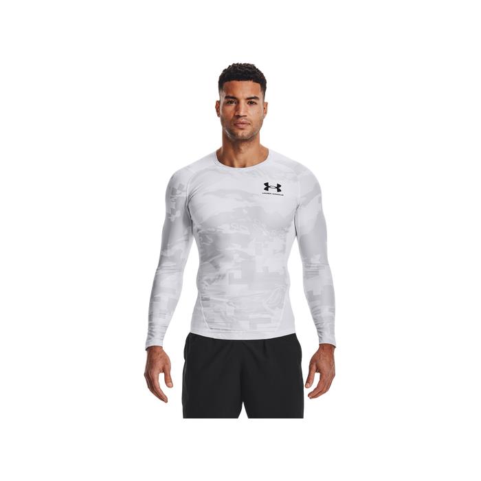 Under Armour ISOChill Compression L/S Top 03543 Grey Camo
