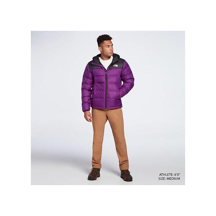 The North Face Mens Alpz Luxe Down Jacket 00232 Gravity Purple