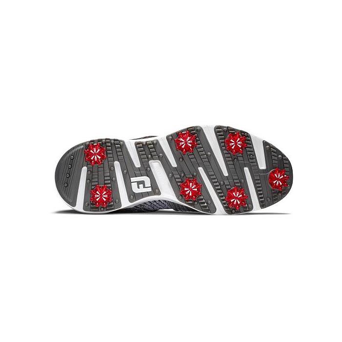 FootJoy Mens Hyperflex BOA Golf Shoes (Previous Season Style) 00334 Grey/Red
