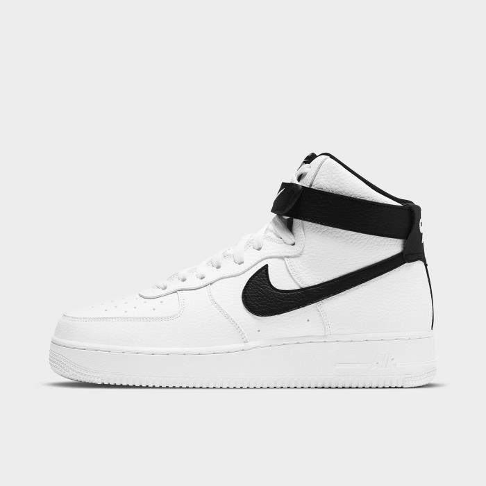 Mens Nike Air Force 1 High 07 Casual Shoes 00037 WH/BL