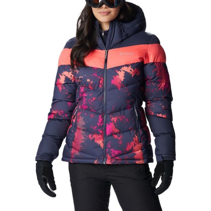 Columbia Abbott Peak Insulated Jacket Women 06332 Nocturnal Lookup/Nocturnal/Neon Sun