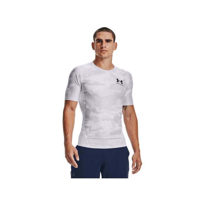 Under Armour ISOChill Compression S/S Football T Shirt 03545 Grey Camo