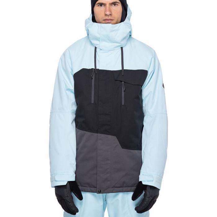 686 Geo Insulated Jacket Men 06084 Icy Blue Colorblock