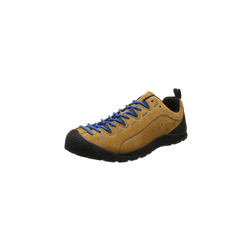 KEEN Mens Jasper Low Height Climbing Approach Style Sneaker Cathay Spice/Orion Blue 00002