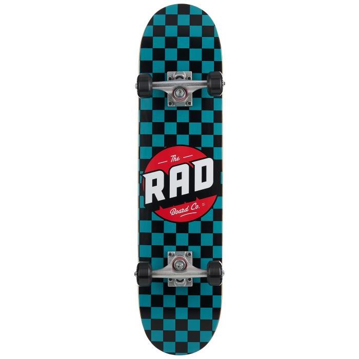 The Rad Board Co. Checker 2 Black/Teal Complete 02941