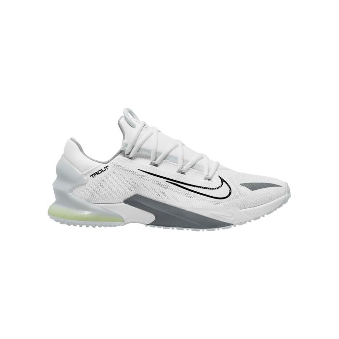 Nike 나이키 Force Zoom Trout 8 Turf Cleats 03695 White/Black