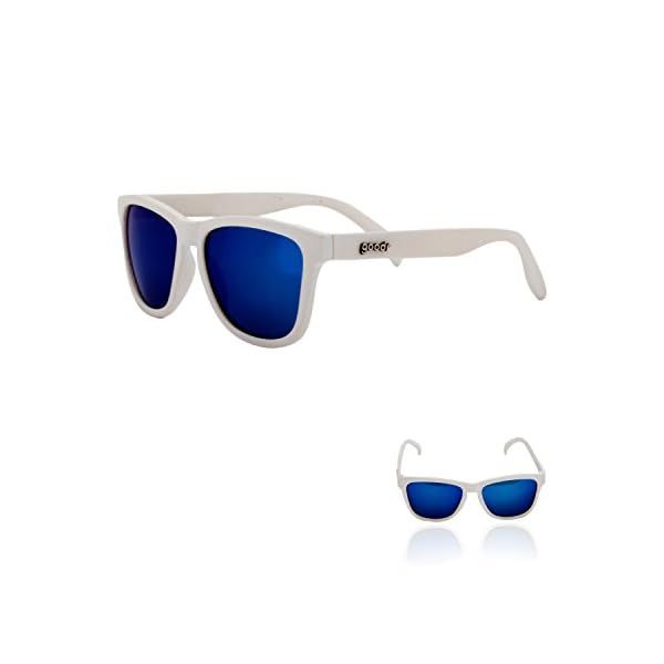 Goodr OG Polarized Sunglasses Iced 가벼운 편광 러닝 선글라스 100589