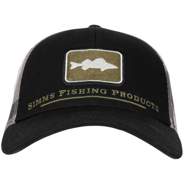 Simms Walleye Icon Trucker Hat 낚시 트러커 모자 100653