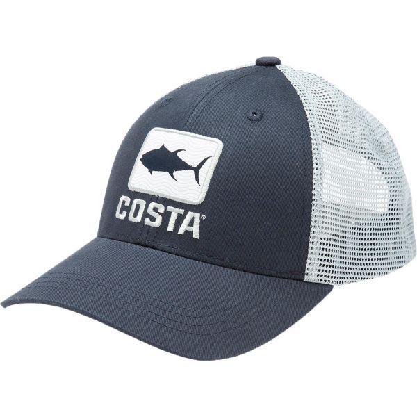 Costa Del Mar 남성 Tuna Waves Trucker Hat 낚시 트러커 모자 100622