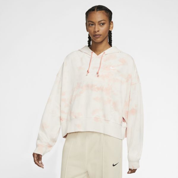 나이키 Nike Plus Size Wash Hoodie 여성 플러스 사이즈 후다티 Arctic Orange/White 101255
