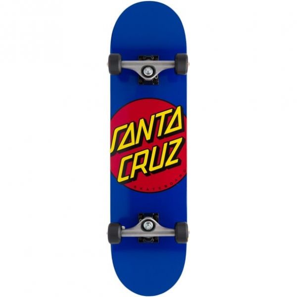 Santa Cruz Classic Dot 8.0 Complete 스케이트보드 Dark Blue 101696