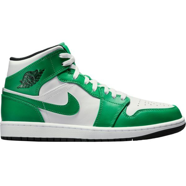 조던 Air Jordan 1 Mid Shoes 농구화 Green/Black/White 101277