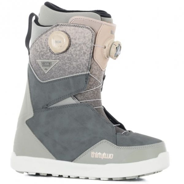 써리투 Thirtytwo Lashed Double Boa Snowboard Boots 2024 Grey/Tan 스노우보드 부츠 101797